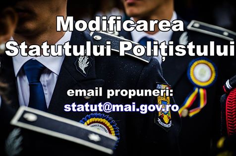 statut politist