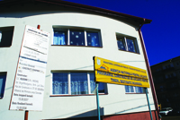 ţeapă marca ANL, la Cisnădie
