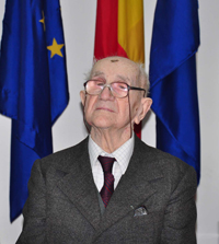 Lt.col. (r) Viorel Tănase, veteran de război,  serbat la împlinirea a 102 ani