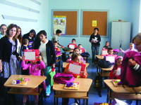 Carrefour urează tuturor elevilor  de clasa I „Bun venit la şcoală!”