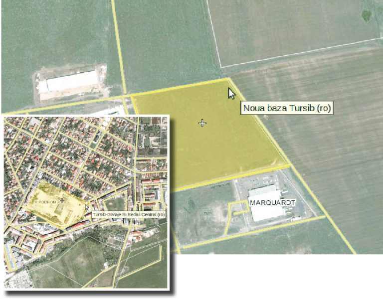 Tursib se mută în Zona Industrială de Vest
