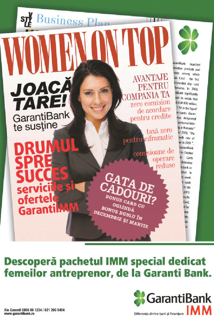 Garanti Bank – produse  inovatoare şi servicii de calitate