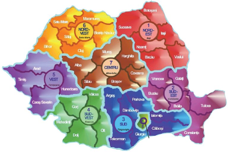 Începe regionalizarea României