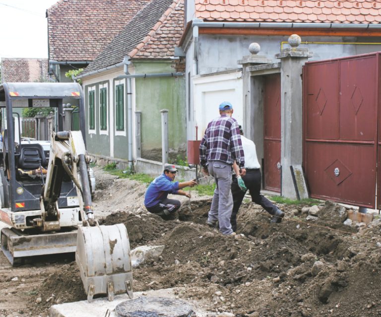 La Cristian  se asfaltează toate străzile