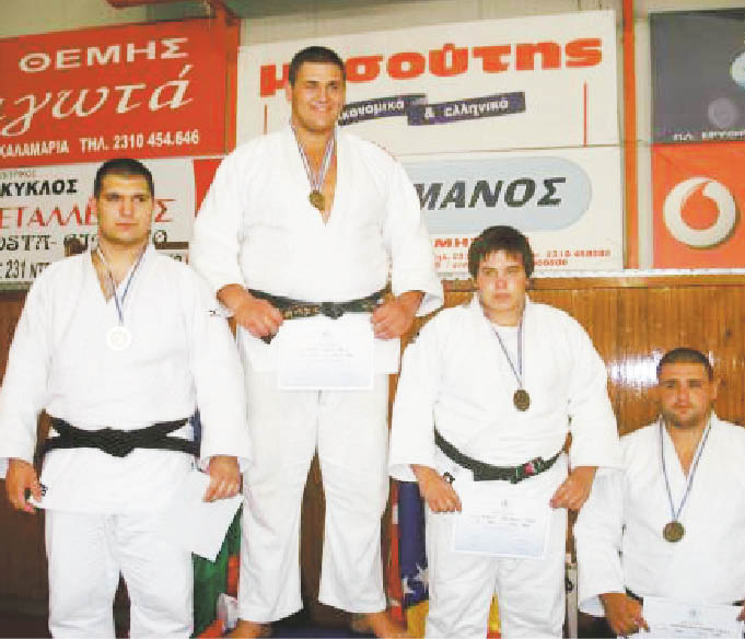 Daniel Natea ia toate  trofeele europene la judo