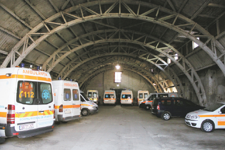 Ambulanţa va avea  garaj nou