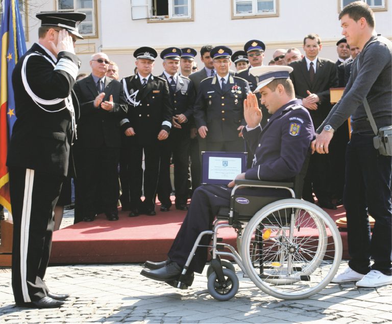 Onoare şi respect de  Ziua Poliţiei la Sibiu