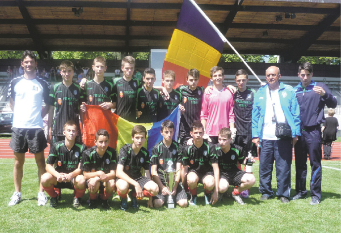 Juniorii de la Voinţa,  campioni în Germania