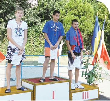 Campionii înotului sibian nu se dezmint