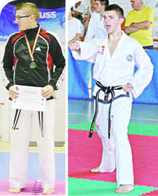 Dorian şi Radu Neagu, fraţii  campioni ai artelor marţiale