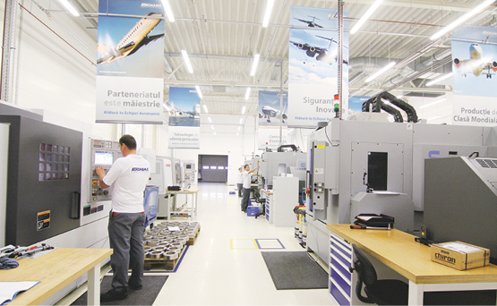 Aeronamic, excelenţă şi  precizie în  industria  aeronautică