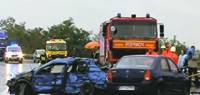Poliţiştii au stabilit punctele morţii pe şoselele din Sibiu