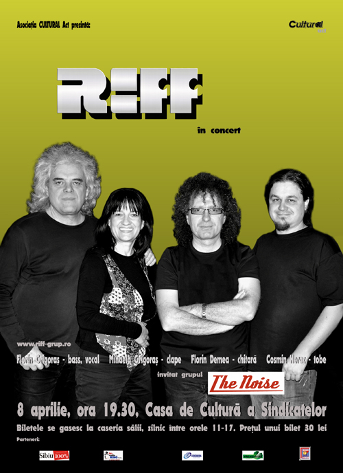 Concert RIFF la Casa de Cultură a Sindicatelor Sibiu