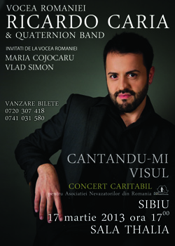 Spectacol caritabil la Sala Thalia in 17 martie