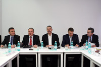 Iohannis şi Cindrea au jucat rolul de lideri de regiune