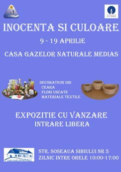 Expoziţie “Inocenţă şi culoare” la Mediaş