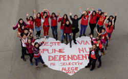 Proiect antidrog prin pantomimă şi fotografie
