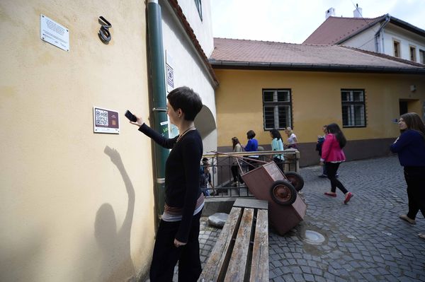 Istoria Sibiului prin QR code