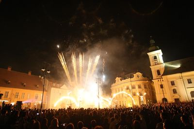 Festivalul Internaţional de Teatru de la Sibiu: Concert Smiley şi foc de artificii, în deschidere