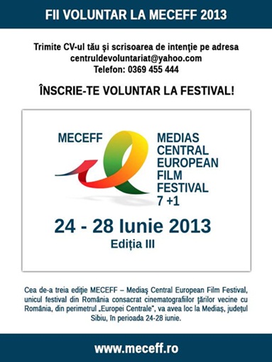Se caută voluntari MECEFF, la Mediaş