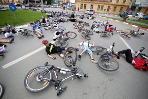 Start pentru campania Sibiu Bike 100%