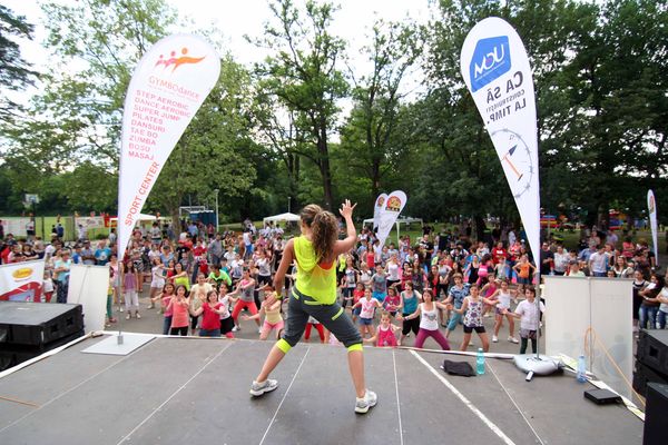 Parcul Sub Arini, baza sportivă pentru o zi
