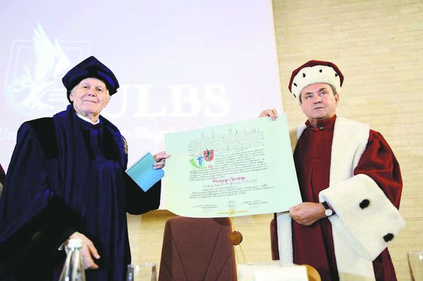 Doctor Honoris Causa pentru Eugen Simion