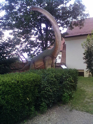 Peste 7.000 de vizitatori de la deschiderea expoziției de dinozauri