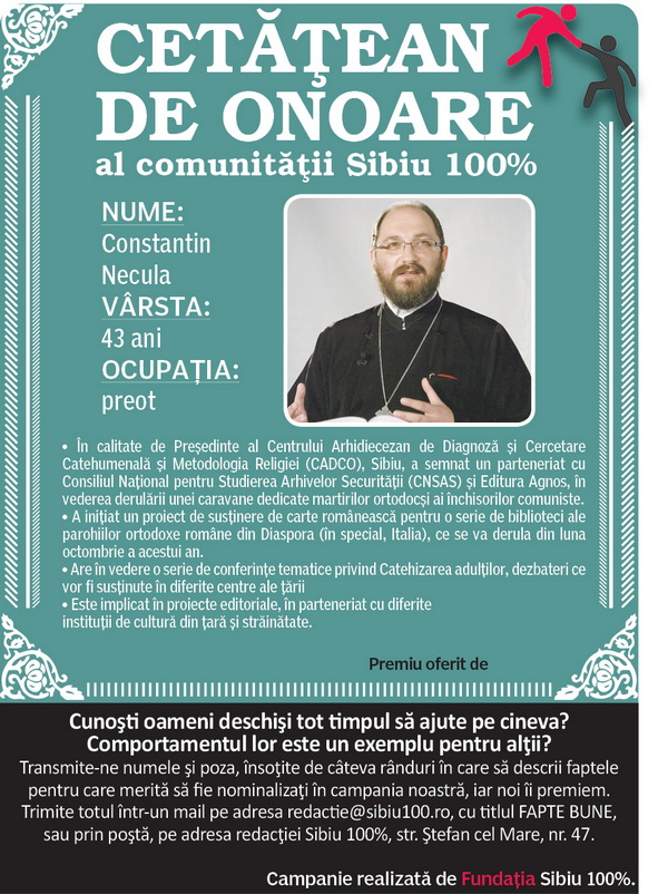 SEMNIFICAȚIA  UNUI CENTENAR, DARUL LUI DUMNEZEU PENTRU ROMÂNIA CREȘTINĂ
