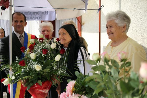 Paraschiva Tüzeş, centenara orașului Miercurea Sibiului