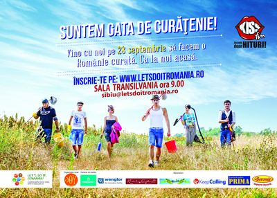 Sibienii, invitați în 28 septembrie, la curățenie generală!