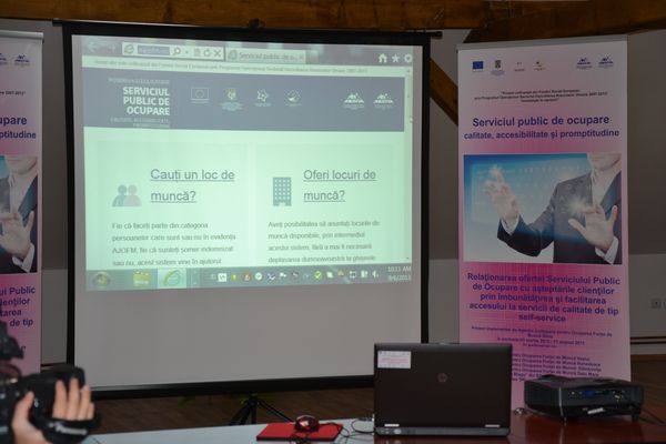 AJOFM a lansat aplicația care permite informarea completă a celor interesați de piața muncii