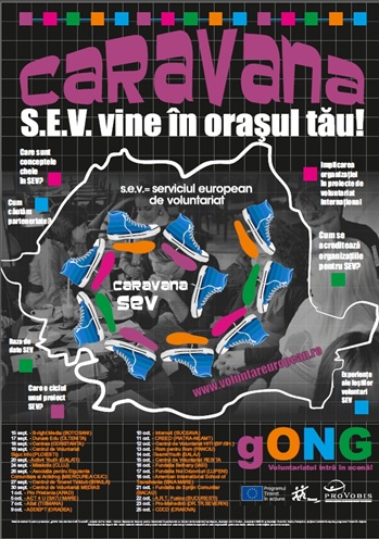 Caravana S.E.V. pune organizatiile în mişcare!