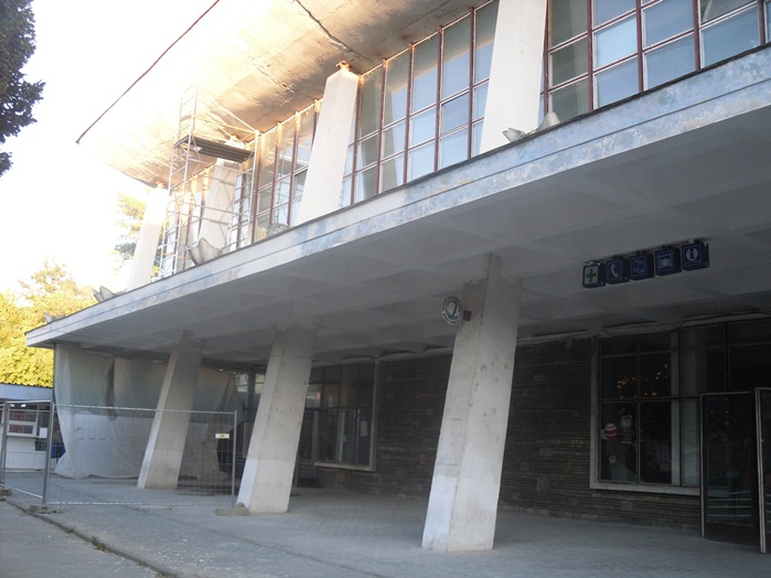 Gara din Mediaş, într-un plin proces de modernizare