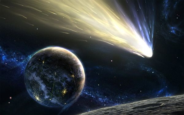 Un fragment de cometă, descoperit pe Terra