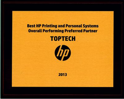 Produs în Sibiu: Recunoasterea performantei – Top Tech si HP un parteneriat de top