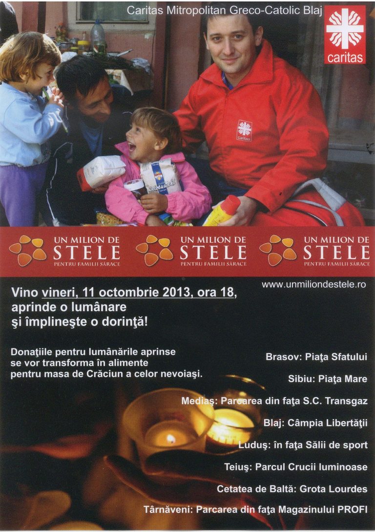 „Un milion de stele”, din nou la Mediaş