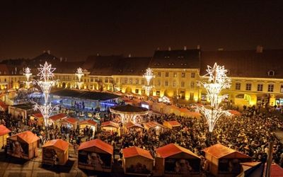 Târgul de Crăciun propune weekenduri în culori