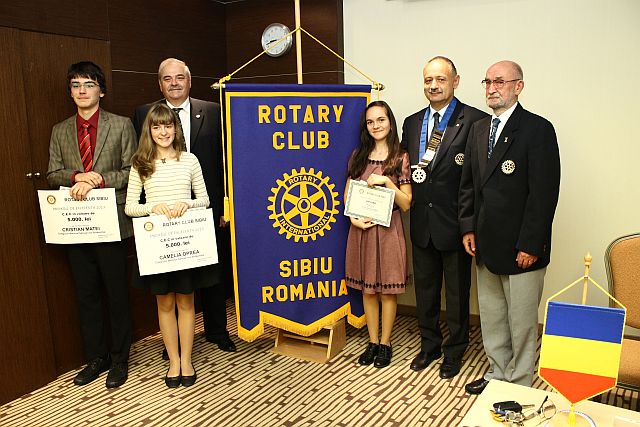 Olimpicii sibieni, premiați de Clubul Rotary