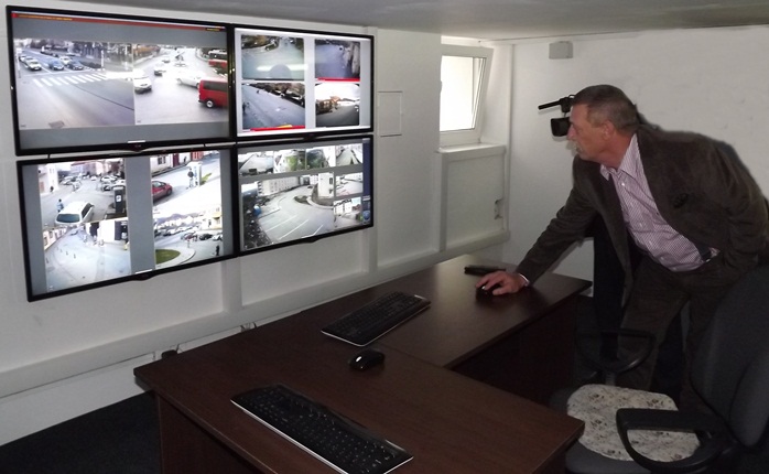 40 de camere video supraveghează municipiul Mediaş