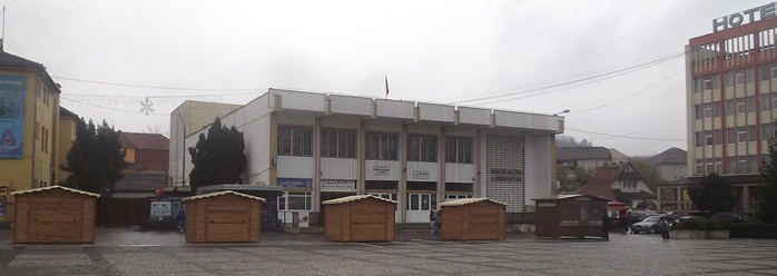 Au început pregătirile pentru Târgul de Crăciun, la Mediaş