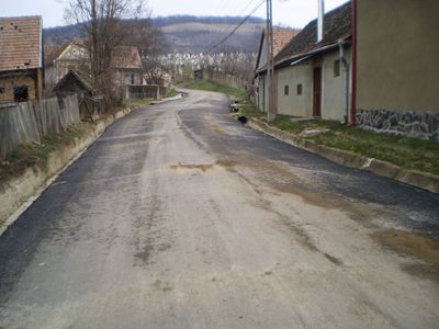 Drum reabilitat de Consiliul Judetean la Blajel 2