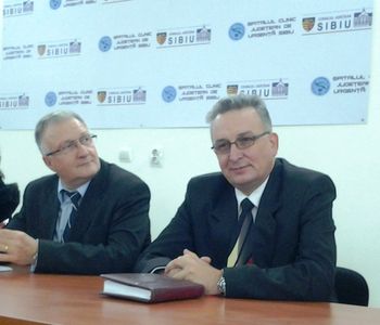 Vasile Spinean, noul manager al Spitalului Judeţean Sibiu