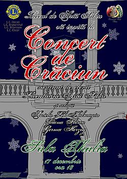 Concert de Crăciun susținut de elevii Liceului de Artă