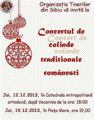 Concert de colinde tradiționale românești