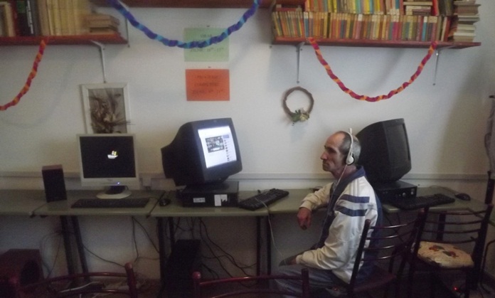 CRRPH Mediaş a primit o donație de 10 calculatoare