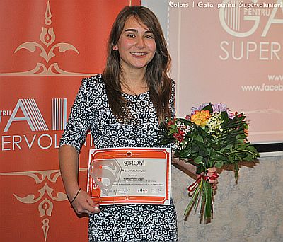 Maria Ștefania Crișan este Supervoluntarul anului 2013