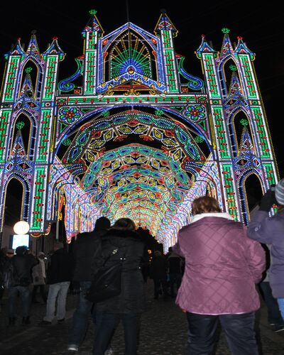 „Sibiu lights and more” – tunel luminos impresionant