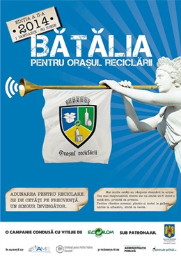 Mediașul luptă alături de alte 31 de municipalități pentru titlul „Orașul Reciclării”