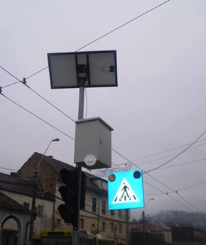 Premieră pentru Mediaș: Alimentarea semafoarelor din oraş cu panouri fotovoltaice